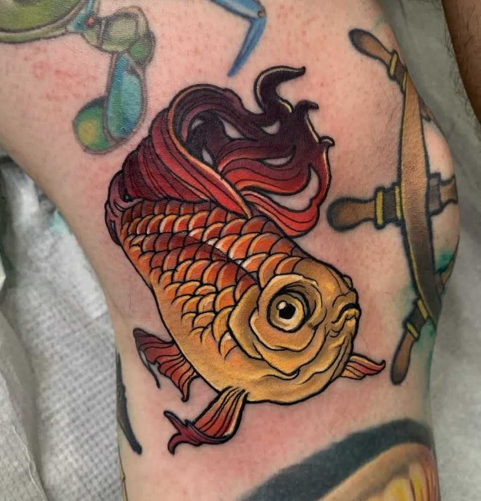 Tattoo by James Hurley at Le Deau De Sang